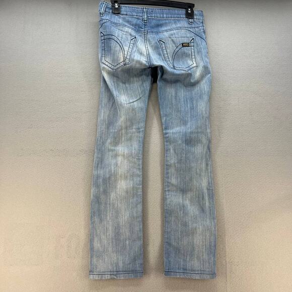 Killah Marylin Women's Straight Leg Jeans Size 27 (4) Light Wash - Picture 10 of 16